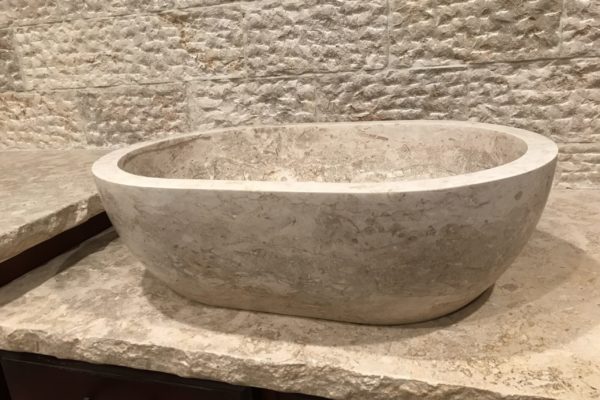 Jerusalem Stone Sink