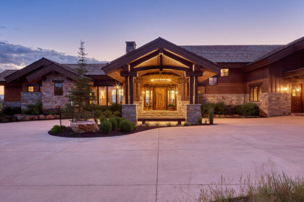 Campbell Residence at Wolfcreek Ranch by Magleby Custom Homes.